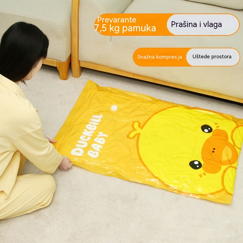 5 komada[80*60 cm] -- Ojačane vakuumske kompresijske vrećice. Vrećice za pohranu i organizaciju.
