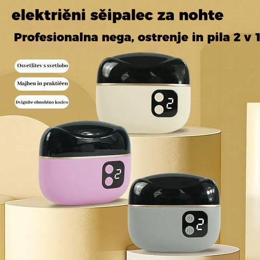 👶💅 Oferta por tiempo limitado✨ Lima de uñas automática para uso general, cuidado de uñas seguro y suave 