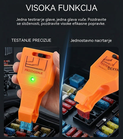 Univerzalni tester i alat za izvlačenje osigurača za automobil (12-24V DC)