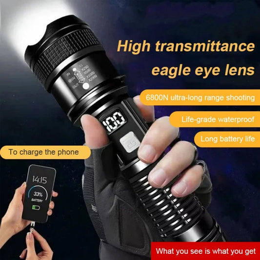 🆕🔦【Ofertă limitată: 30% reducere】Un nou reflector de patrulă în aer liber, lanternă puternică, cu fotografiere lungă-3887181