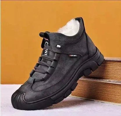 50% de descuento: 【39-44】Zapatillas deportivas casuales de invierno para hombre 2026, con forro de lana, suela resistente y diseño impermeable.