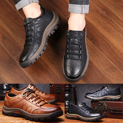 👞【39-48】Muške ležerne kožne cipele - vodootporne i otporne na klizanje