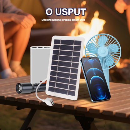 🌞Ljetni specijal: 50% popusta! 🔋Ultralagani solarni panel (2W 5V) - Prijenosni USB punjač, savršen za planinarenje i kampiranje - Višenamjenski te vodootporan i otporan na vremenske uvjete