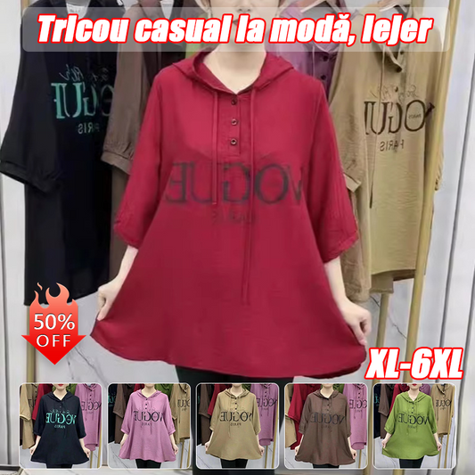💞🔥2025 summer new casual fashion coat, fashionable and versatile loose and flesh-covering letter printed T-shirt