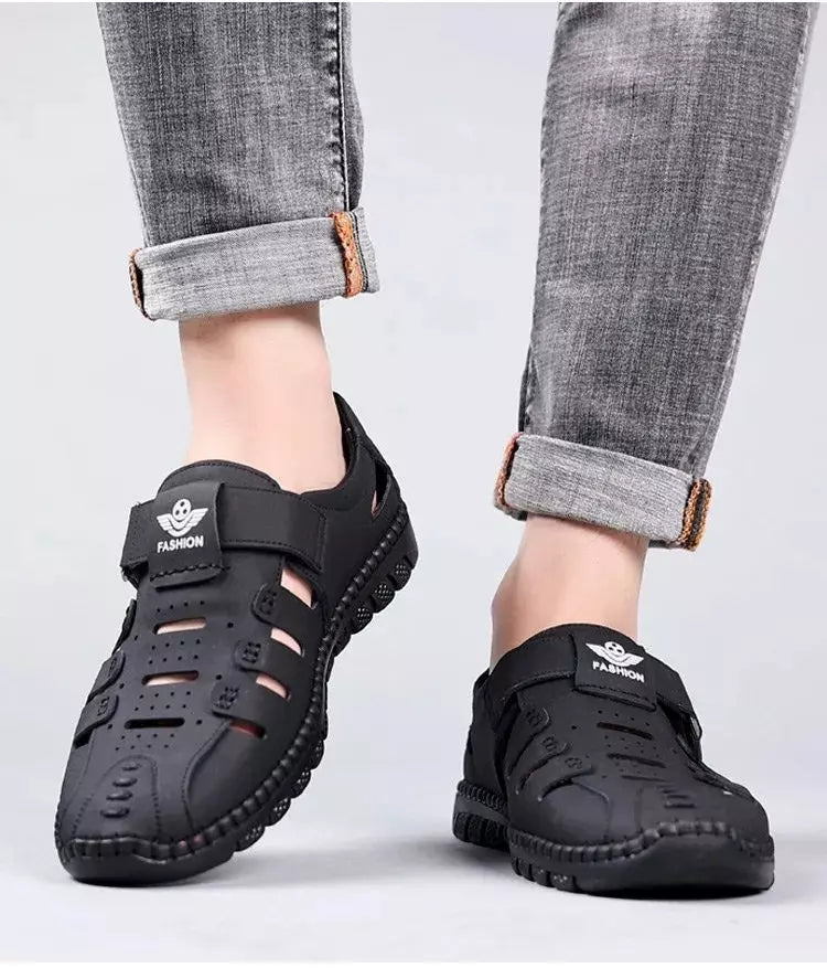 Reducere specială💥【38-44】2025 noi pantofi casual bărbați de vară, talpă moale și respirabilă-3983359