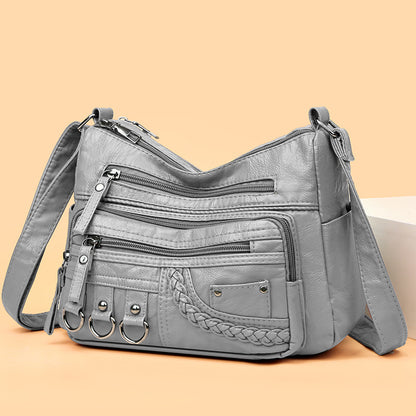 2025 noua geantă de umăr/geantă crossbody din piele moale de mare capacitate--3867311