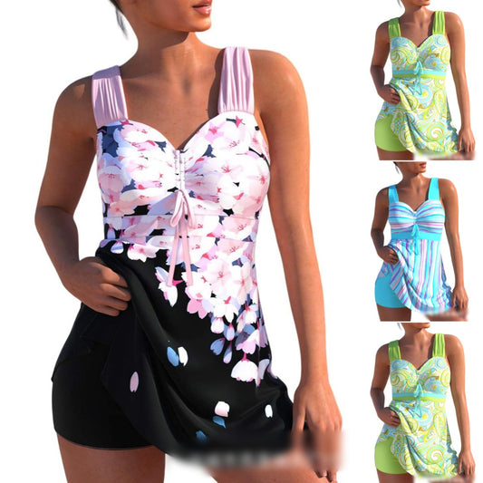 🏖️🌴【S-5XL】Set de costume de baie imprimate pentru vacanță la plajă 2025