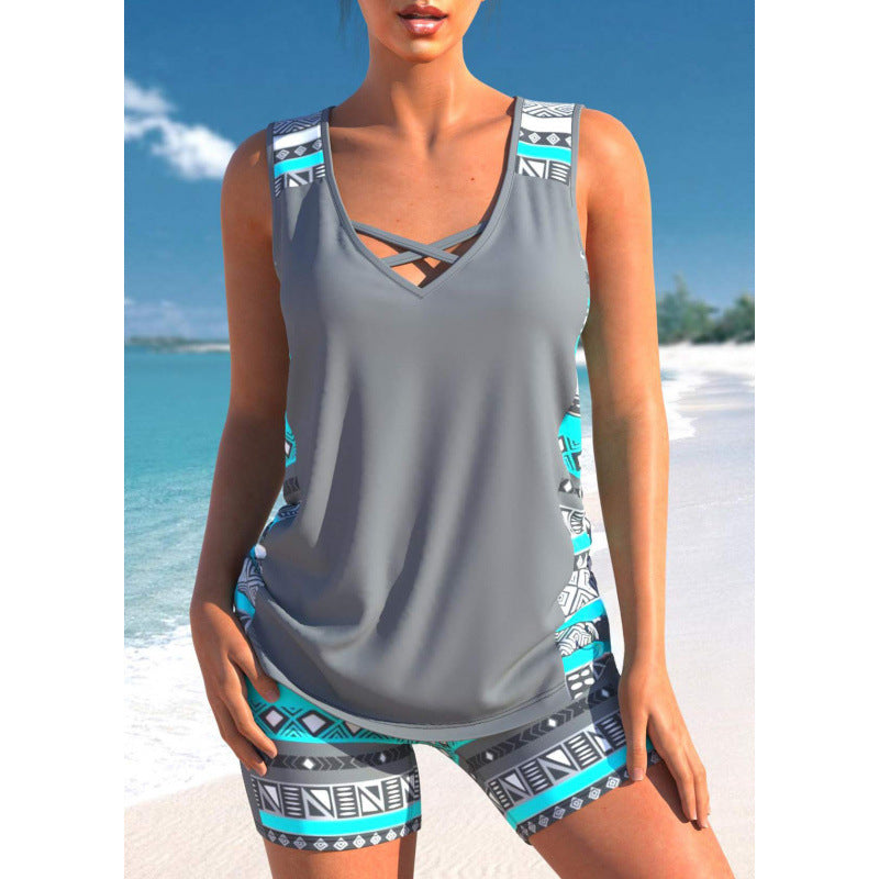 👙【S-5XL】Dvodijelni sportski kupaći kostim za žene