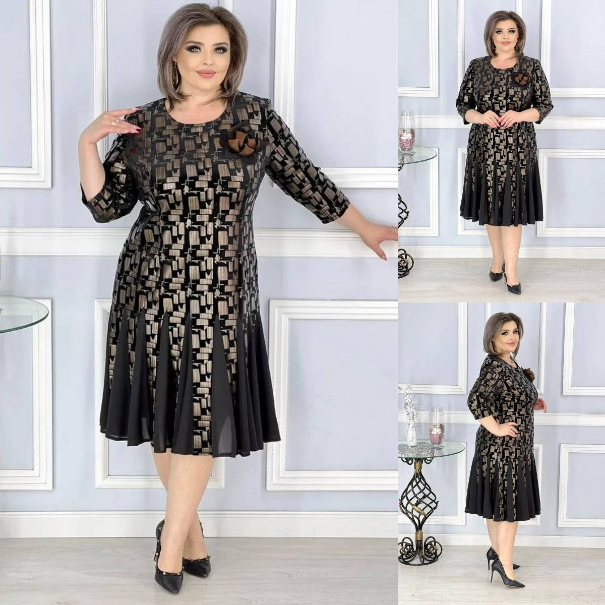 🎉💫【S-5XL】Cele mai noi rochii elegante de petrecere din 2025 --3875239