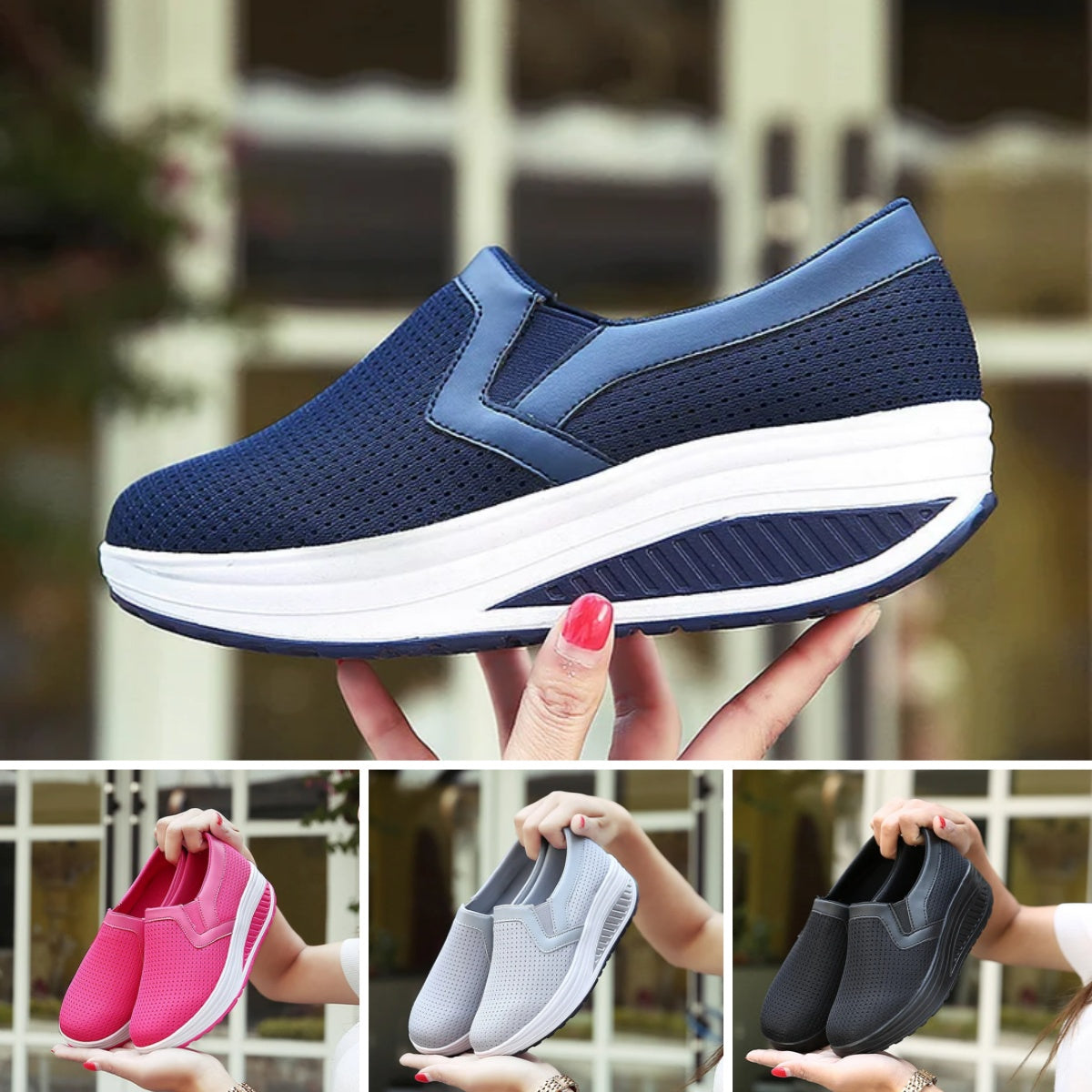 💥💥🔥【35-42】Pantofi casual de damă cu platformă ortopedică