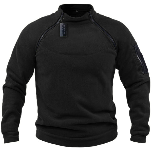 💥✨【S-4XL】Chaqueta de base polar cálida de invierno para hombre de nueva moda 2025, blusa 