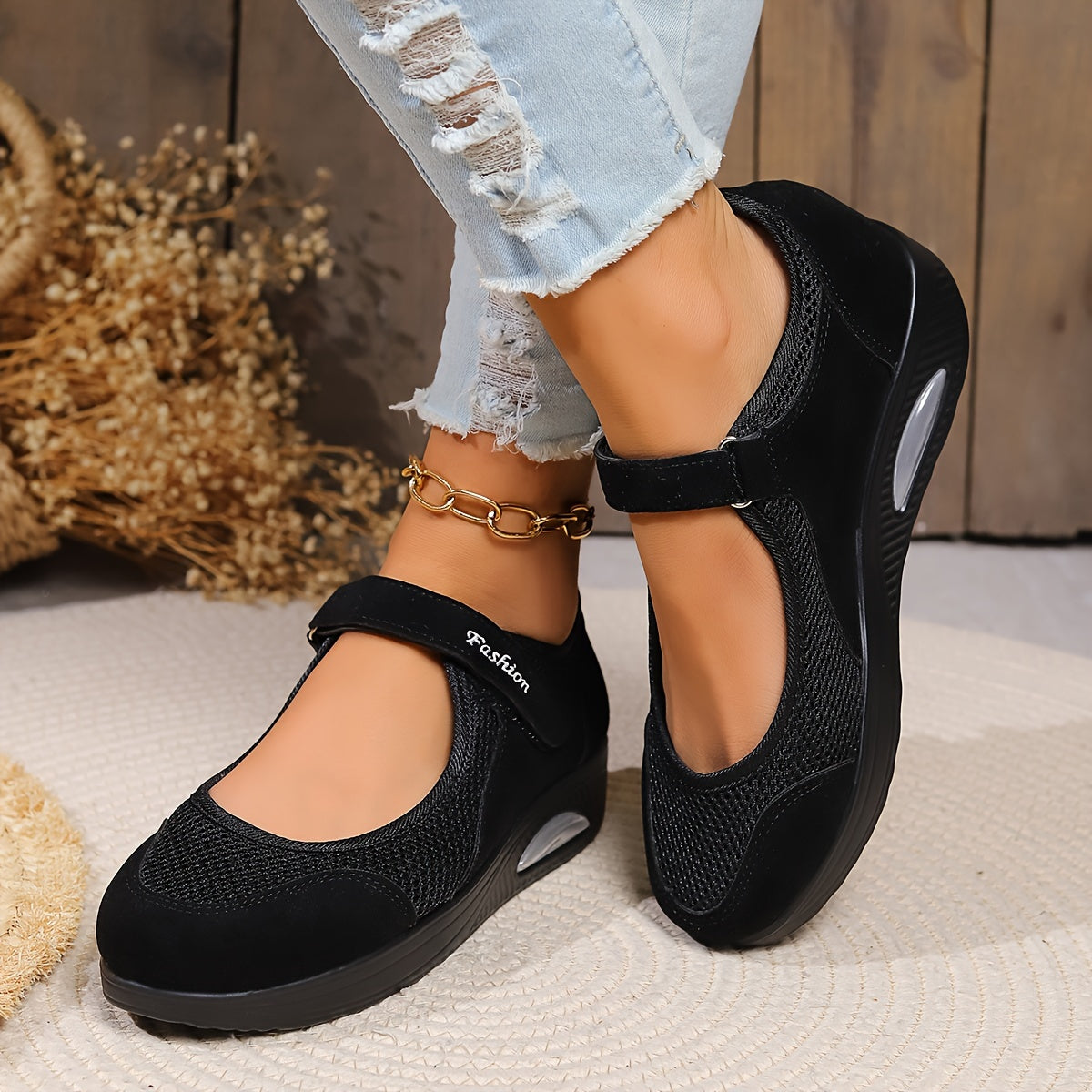 👟💨【Lansare de produse noi la preț special】【35-43】 Pantofi noi, confortabili din plasă, cu pernă de aer--3895270