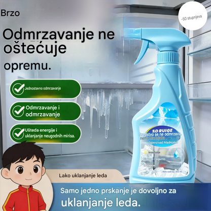 🔥🎖️【2 boce 28 €】❄️Sprej za odmrzavanje hladnjaka i uklanjanje leda