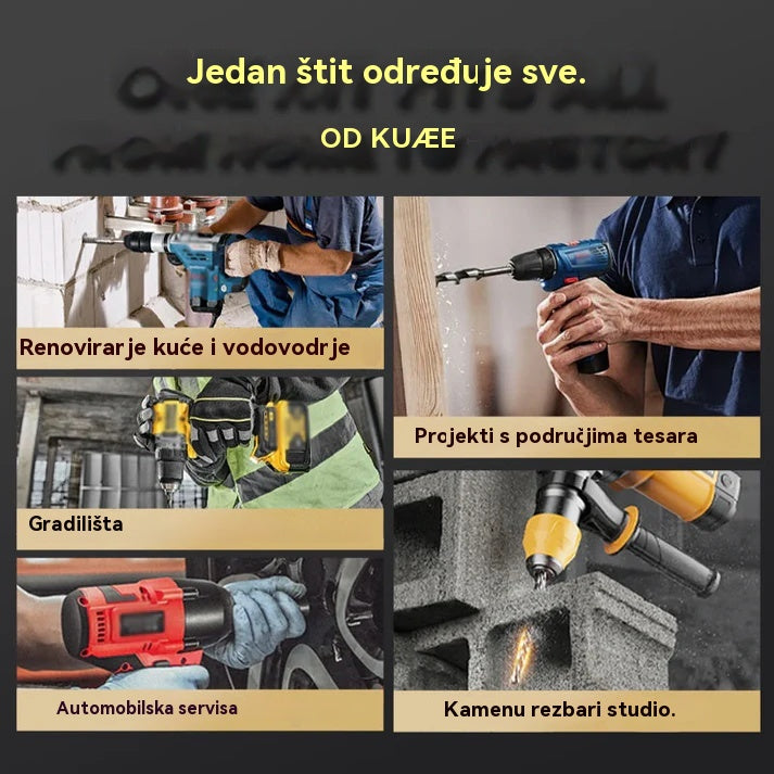 🔥Nova specijalna ponuda🔥 Nadograđeni set ekscentričnih burgija sa četiri žeblja, žuto kaljenih, za teške uslove rada - suho bušenje svih vrsta pločica, keramike, stakla, mramora, betona i nehrđajućeg čelika