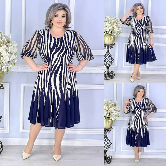 💙🌸【S-5XL】Noua rochie eleganta de sarbatoare-3983488