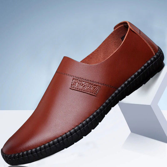 【Boutique】 Pantofi britanici casual din piele pentru bărbați