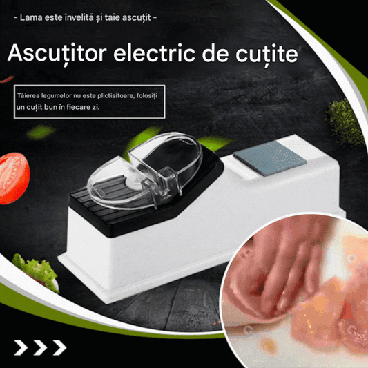 ⚡🔪Ascuțitoare electrică multifuncțională 2025 – rapidă și portabilă, ideală pentru cuțite și foarfece-3969671