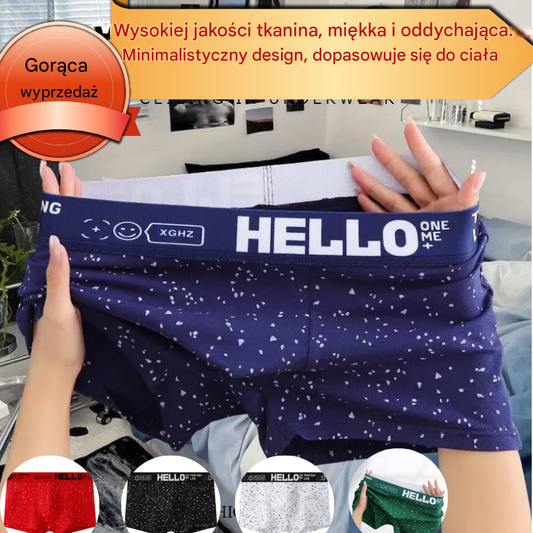 ⏳⏳[Oferta pe timp limitat]🔥(5 bucăți) Boxer pentru bărbați noi din bumbac -- 3906078