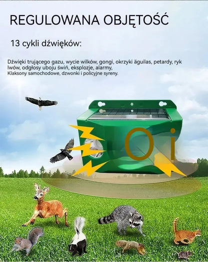 【✨Kup jeden, a drugi dostaniesz gratis】🐅Alarm solarny z lampką odstraszającą dzikie zwierzęta