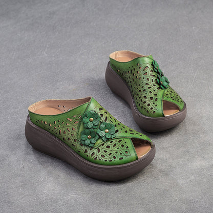 👡【35-40】Sandale Retro 2025 noi cu talpă groasă și gură de pește