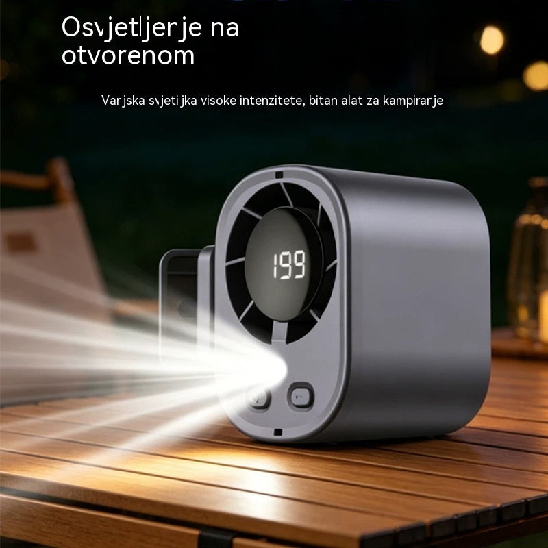 🌀❄Novi USB ventilator velikog kapaciteta s LED digitalnim zaslonom za automobilsku i vanjsku upotrebu