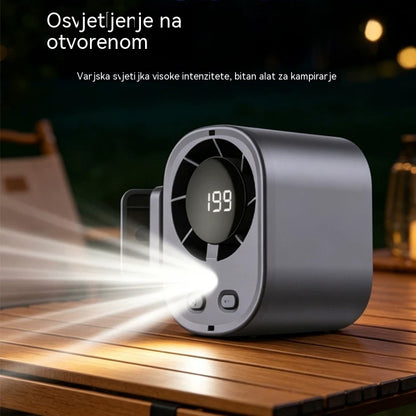 🌀❄Novi USB ventilator velikog kapaciteta s LED digitalnim zaslonom za automobilsku i vanjsku upotrebu