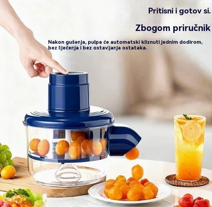 🍇🧄⏳Vremenski ograničena ponuda: 50% popusta⏰ Prozirna električna gulilica za voće i povrće🍇🧄