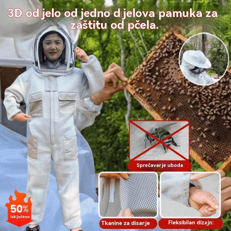 🌟Najniža cijena ograničeno vrije【M-2XL】🐝Pčelinji kombinezon izrađen od 3D pamučne mreže