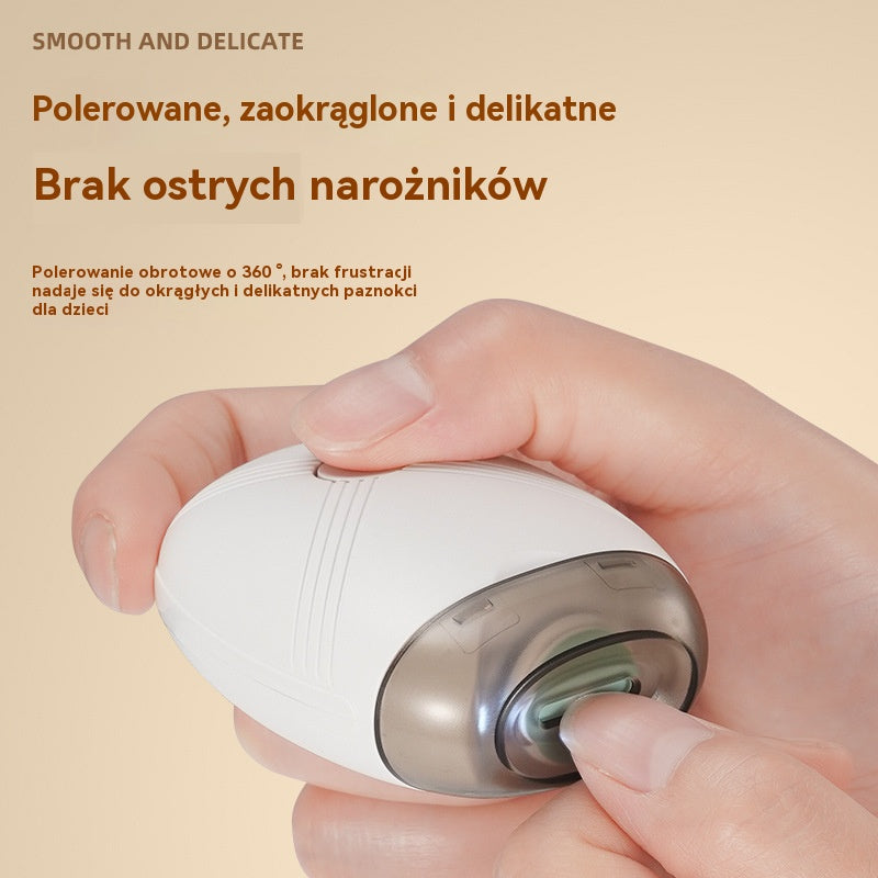 💅👶 ¡Compra uno y llévate otro gratis! ✨ Elektryczna lima do paznoksi – cicha, bezpieczna dla niemowląt, pielęgnowanie paznokni delicada y segura 👶🔧 