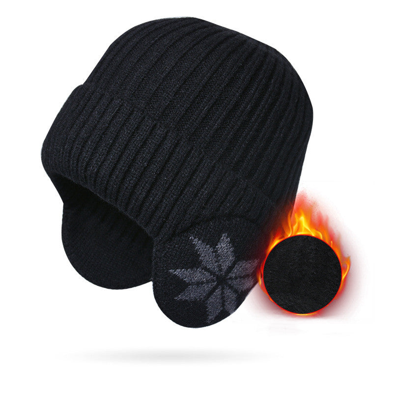🔥【Cumpărați 1 și primiți 1 gratuit】🔥Pălărie caldă tricotată, rezistentă la vânt, căptușită cu lână