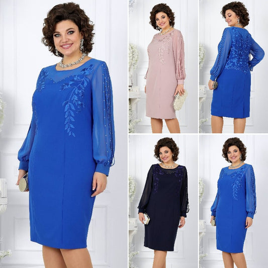 【🏆Cel mai bine vândut produs】😍【S-5XL】 2025 Noua rochie elegantă și confortabilă-3873690