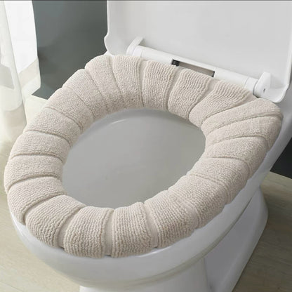 🚽🔥Płatność przy odbiorze! 🔥【Kup 1, a drugi dostaniesz gratis】Uniwersalny, zimowy podgrzewany pierścień na deskę sedesową