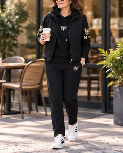 【M-4XL】💟💞Novi trodijelni casual set iz 2026. (prsluk + top + hlače)