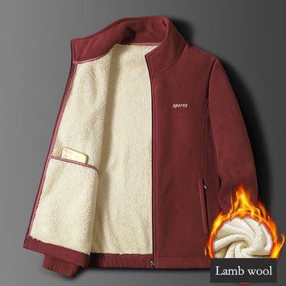 ⛄💥【Plačilo ob dostavi】💥【M-5XL】Moški novi jesensko-zimski debeli kašmirski plašč