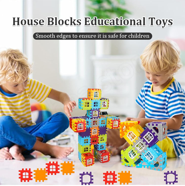 【70 bucăți】blocuri de construcție jucării educaționale 3882443