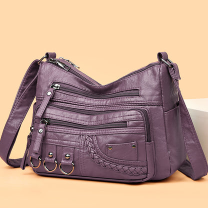 2025 noua geantă de umăr/geantă crossbody din piele moale de mare capacitate--3867311