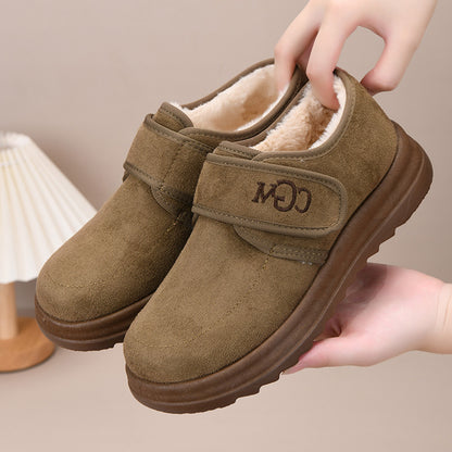 🏆😍50% Off!🔥【36-41】Trendy foforo-style mmea awɔw bere mu mpaboa ntiantiaa a fluffy lining