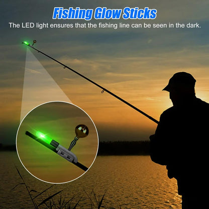 🔥🔥【30% OFF】【5 buc/10 buc】🎣Lumină LED pentru undiță cu clopoțel și sonerie --3967602