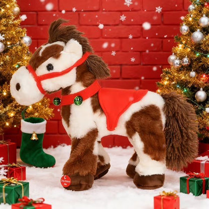 ❤️🐎 【Ograniczona zniżka -50%】🎁Popularny kolorowy elektryczny pluszowy konik