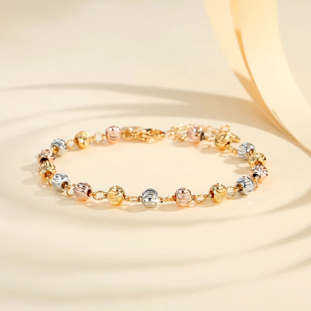 🎁🔥【Cumpără 1, primești 1 gratuit】✨Brățară din cupru cu mărgele, unisex, stil modern, cadou perfect 2025