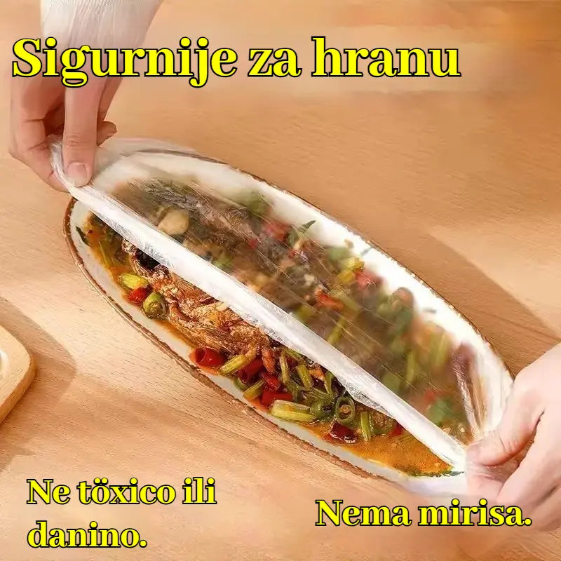 🔥【Kupite 1, dobijte 1 gratis】🍽️ 200 jednokratnih rastezljivih navlaka za tanjure i zdjele