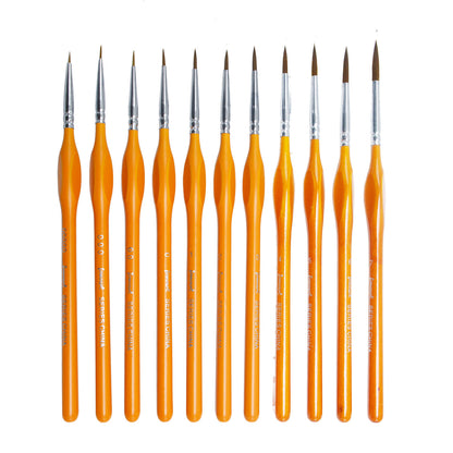 🎨【11 piese】✨ Set de pensule pentru artă plastică de înaltă calitate-3877633