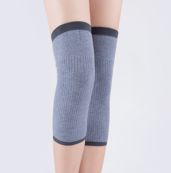 🔥【Cumpărați 1, primiți 1 gratuit】✅【40-105kg】Înveliș termic pentru genunchi din cașmir, Are elastic sus tine genunchiul sau tine de cald❤️-3872322