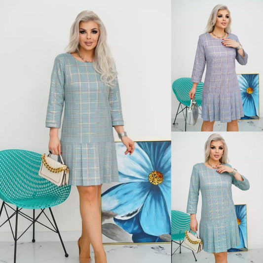 💜💚【Noi sosiri de primăvară】【S-5XL】Rochie la modă de înaltă calitate-3900127