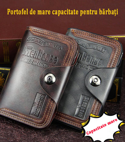 🔥【Kupi 1, dobij 1 besplatno】💰👝Moderan muški novčanik velikog kapaciteta—Plaćanje pouzećem