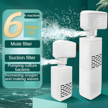 【4W】Filtro de acuario eléctrico silencioso