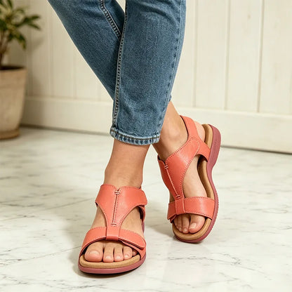 Sandalias de verano con suela blanda y soporte de arco, casuales y cómodas. 4309906