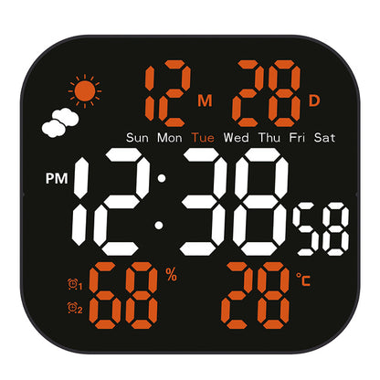 🕰️ Predaje prekročili 50 000 kusov! 🛏️ Časovo obmedzená 50% zľava! Digitálne hodiny s dvojitým použitím pre domácnosť/kanceláriu: Jemné budenie, rozlúčte sa s otravnými budíkmi! Nastaviteľný jas, tichá prevádzka v noci. 🌙