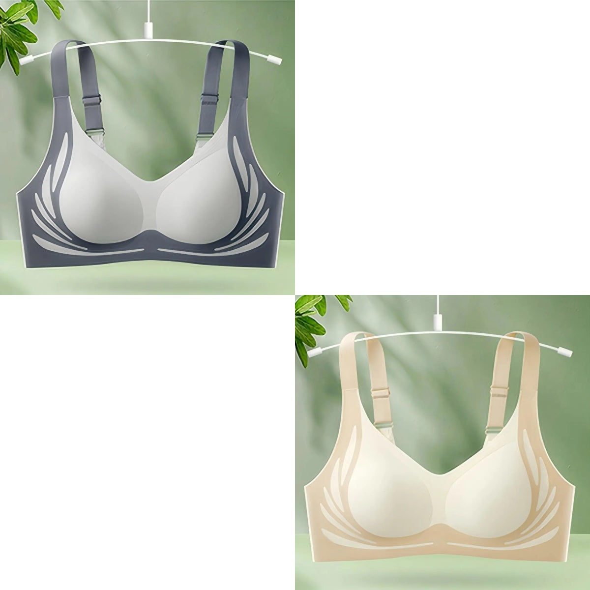 😍【Cumpără 1 Primești 1 Gratuit】Sutien pentru femei fără sârmă, dintr-o bucată❤️【40-85KG】