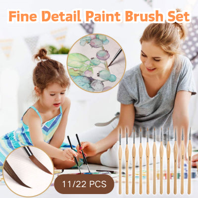 🎨【11 piese】✨ Set de pensule pentru artă plastică de înaltă calitate-3877633